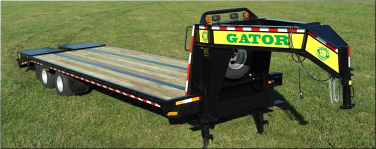 GOOSENECK TRAILER 30ft tandem dual - all heavy-duty equipment trailers special priced  Estill County, Kentucky