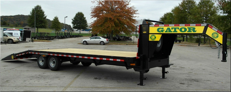 Gooseneck flat bed trailer for sale14k  Estill County, Kentucky